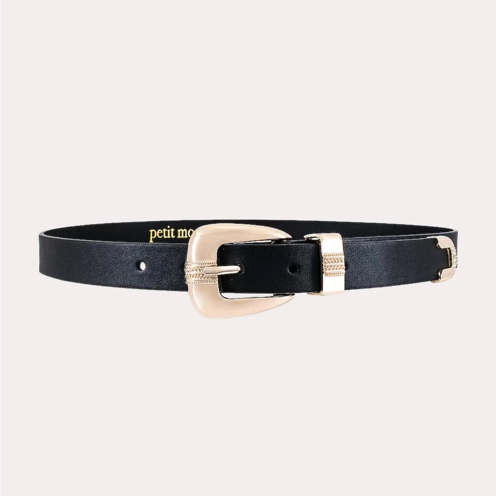 Petit Moments Square Belt – Black (Show Me Your Mumu)